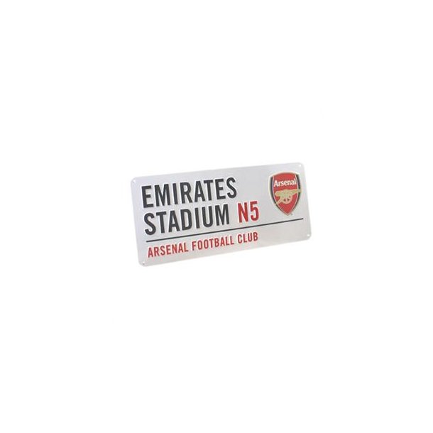 Arsenal stadionskilt: EMIRATES STADIUM